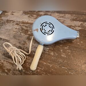 Vintage Blue Handheld Hair Dryer